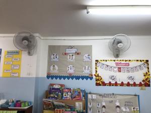 Wall Fan Level 1 Classroom TeacherOil